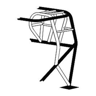 Chassis Engineering Funny Car Cage Addition 1-5/8in x  .083in Chromoly