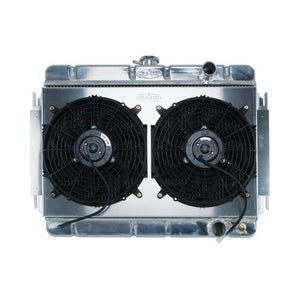 Cold Case Radiators 64-65 Chevelle Radiator and Dual 12in Fan Kit MT