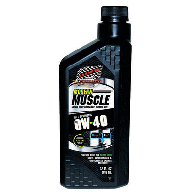 Champion Modern Muscle 0W40 Full-Synthetic Oil 