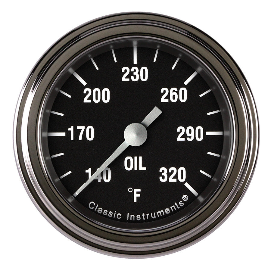 Classic Instruments Hot Rod Oil Temp 2-1/8 Full Sweep HR128SLF