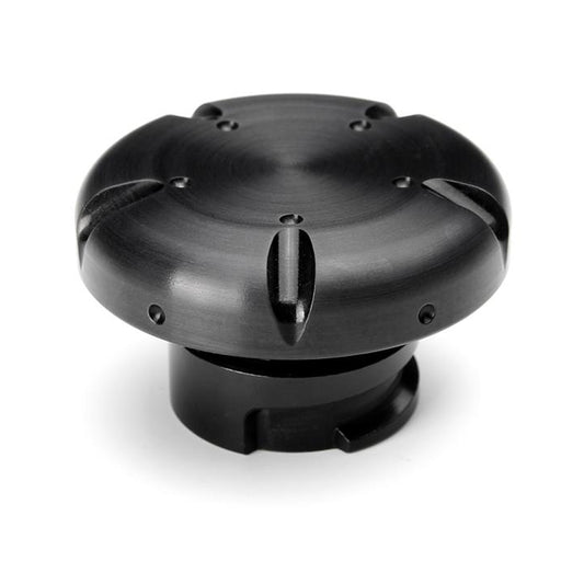 Clayton Machine Works LS Engine Oil Cap Dished Black TC102