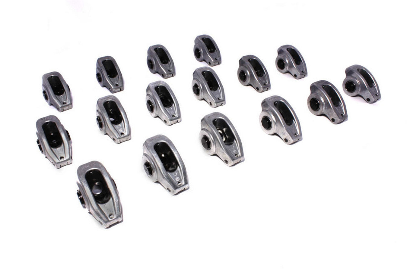 Comp Cams SBC H/E Aluminum Rocker Arms 1.6 Ratio 3/8 Stud