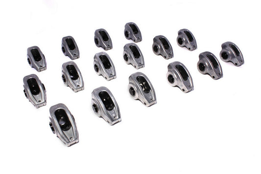 Comp Cams SBC H/E Aluminum Rocker Arms 1.6 Ratio 7/16 Stud