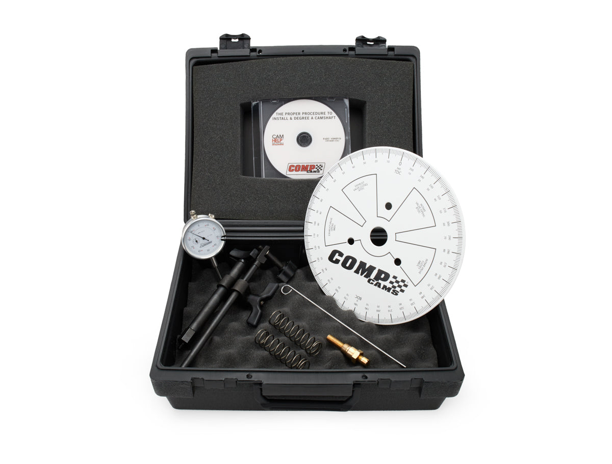 Comp Cams Cam Degree Kit With Cylinder Heads On