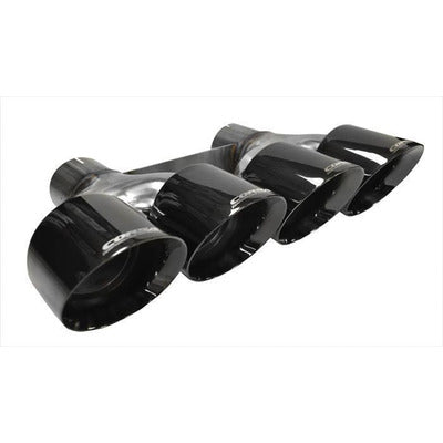 Corsa Quad 4.5" Black Pro-Series Tip Kit 14062BLK for Corsa C7 Exhaust Only for 2014-19 Corvette