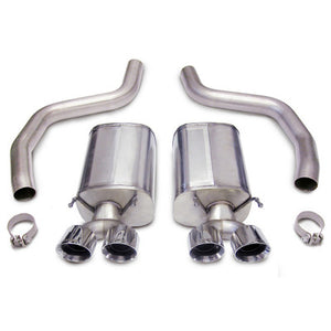 Corsa 3.0" Axle-Back Twin 4.0" Tips 14164 Sport Sound Level for 2006-13 Corvette C6 Z06 ZR1