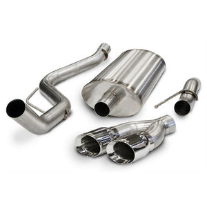 Corsa 3.0" Cat-Back Twin 4.0" Tips 14387 Sport Sound Level for 2011-14 F150, Raptor 6.2L