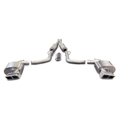 Corsa 2.75" Cat-Back GTX2 Tips 14424 Xtreme Sound Level for 2011-14 Challenger SRT 6.4L Manual