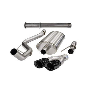 Corsa 3.0" Cat-Back Xtreme Single Side Exit Exhaust 14760BLK 4.0" Black Tips for 2011-14 F150 Raptor 6.2L V8 144.0" WB