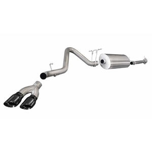 Corsa 3" Cat-Back Sport Single Side Exit Exhaust 14794BLK 4.0" Black Tips for 2011-14 Silverado/Sierra 2500 6.0L V8 153.7" WB