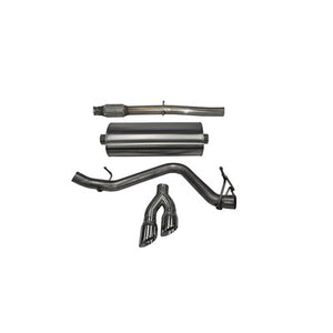 Corsa 3.0" Cat-Back Touring Single Side Exit Exhaust 14848 4.0" Polished Tips for 2014+ Silverado/Sierra 1500 5.3L V8 