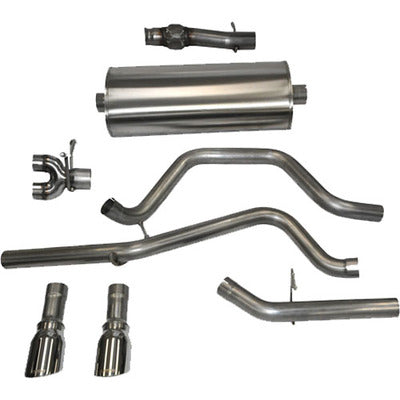 Corsa Cat-Back Exhaust System 14867 for 2014+ Silverado/Sierra 1500 5.3L