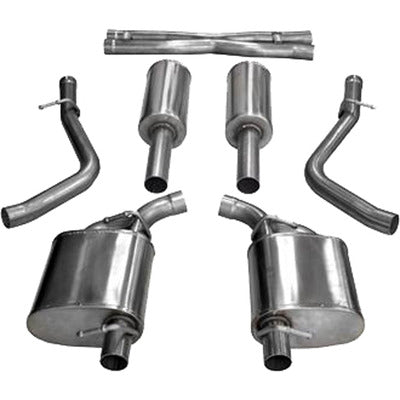 Corsa 2.5" Cat-Back Xtreme Dual Rear Exit Exhaust 14973 for 2015-17 300 R/T / 15-16 Charger R/T 5.7L V8