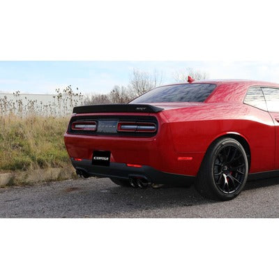 Corsa 2.75" Cat-Back Xtreme Dual Rear Exit Exhaust 14989BLK 3.5" Black Tips for 2015+ Challenger SRT 392/R/T Scat Pack/SRT Hellcat 6.2L/6.4L V8