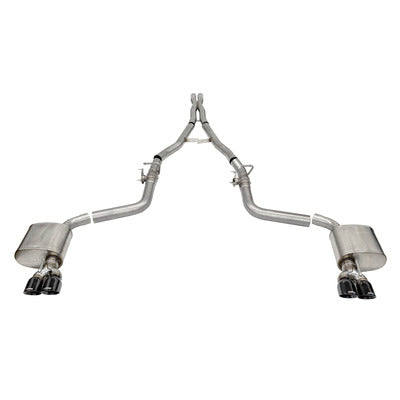 Corsa Cat-Back Exhaust 21070BLK for 2015-22 Challenger