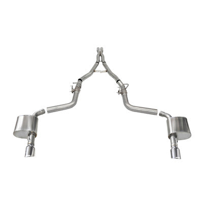 Corsa Cat-Back Exhaust 21072 for 2015-22 Charger 6.4L 