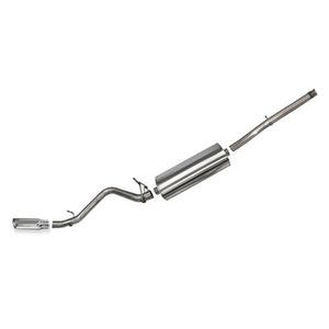 Corsa 3.0" Cat-Back Sport Single Side Exit Exhaust 24873 4.0" Slash Cut Polished Tip for 2014+ Silverado/Sierra 1500 5.3L V8 143.5" WB