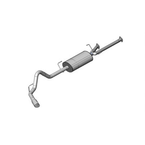 Corsa 3.0" Cat-Back Sport Single Side Exit Exhaust 24916 4.0" Slash Cut Polished Tip for 2011+ Tundra 5.7L V8 145.7" WB