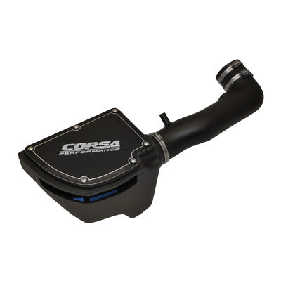 Corsa Closed Box Air Intake 44412 w/PowerCore Dry Filter for 2012-18 Wrangler JK