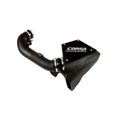 Corsa Closed Box Air Intake 49750 w/ Pro5 Oiled Filter for 2011-14 Mustang GT
