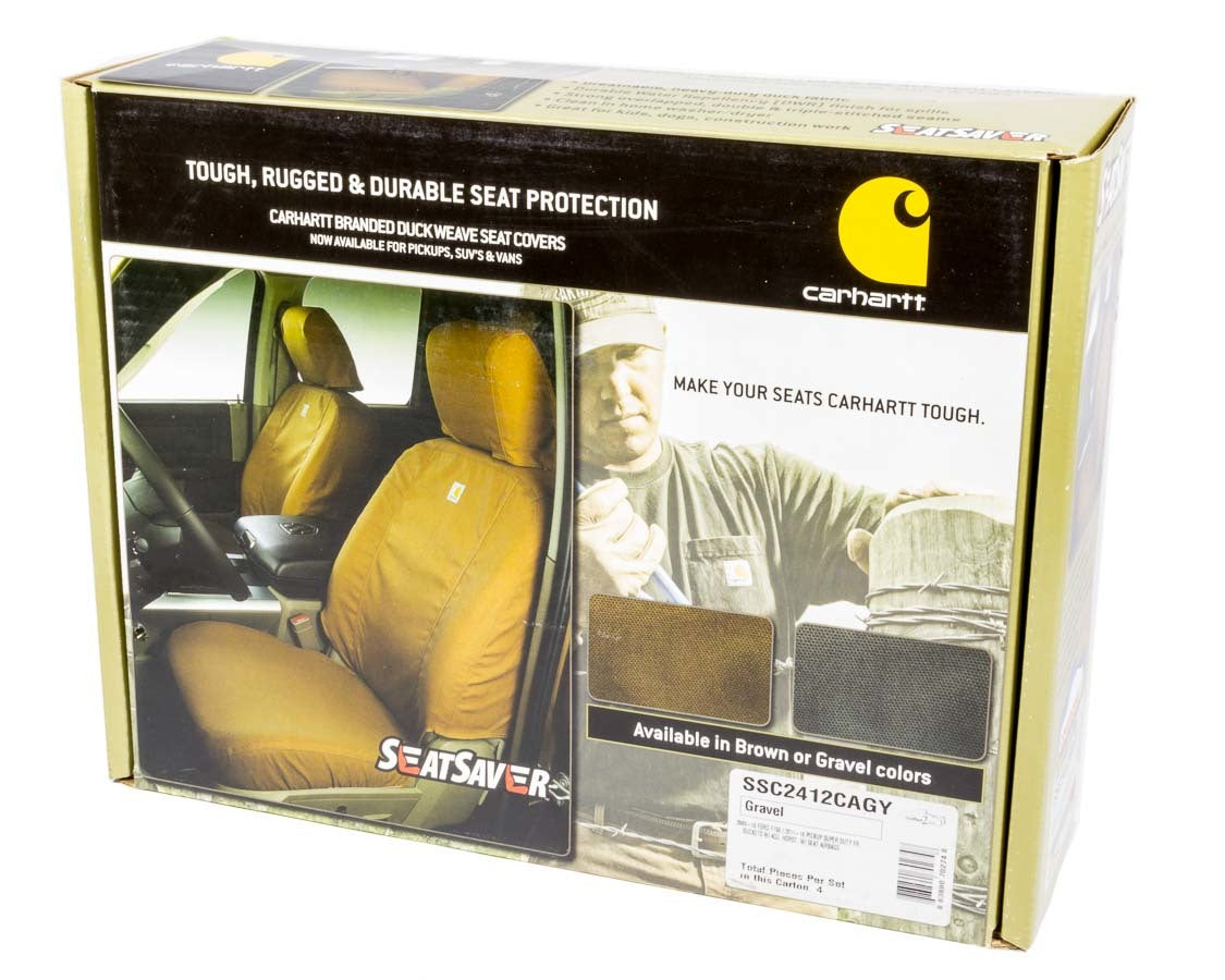Covercraft Carhartt SeatSaver Seat Cover 11-16 Ford Truck SSC2412CAGY