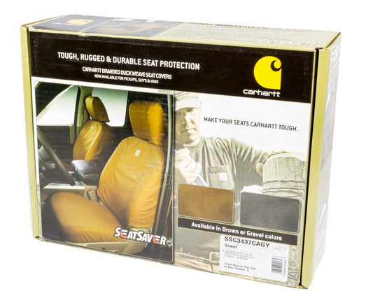Covercraft Carhartt SeatSaver Seat Cover 14-16 GM Truck SSC3437CAGY