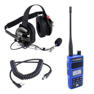 Rugged Radios Crew Chief / Spotter Headset and Radio Package