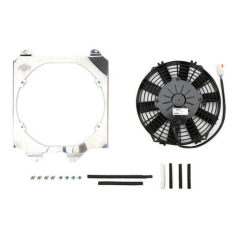 CSF Cooling Fan Shroud/Fan 92-00 Civic Aluminum 2858F