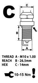 Brisk Extra Turbo Racing CR08GS Spark Plug