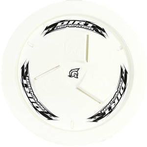 Dirt Defender Slotted Wheel Cover - White