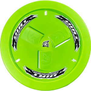 Dirt Defender Slotted Wheel Cover - Neon Green