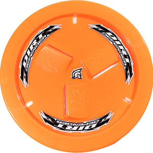 Dirt Defender Slotted Wheel Cover - Neon Orange