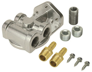 Derale Side-Ports Filter Mount Kit 3/8" NPT