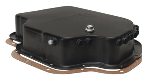 Derale Black Transmission Pan GM TH400 Standard Pan