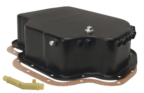 Derale Black Transmission Pan GM TH400 Deep Pan