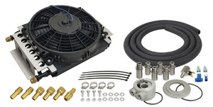 Derale Electra-Cool Engine Oil Cooler Kit -8AN