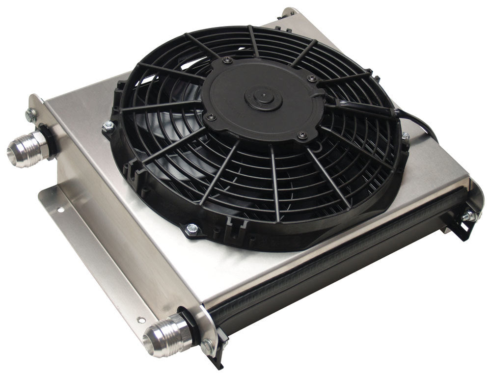 Derale Remote Oil Cooler -12AN w/Fan