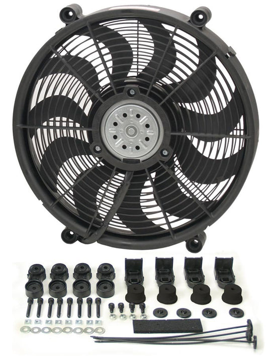 Derale 17" High Output RAD Fan Single