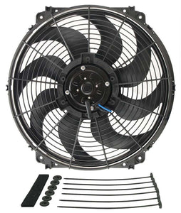 Derale 16" Tornado Electric Fan w/Standard Mounting Kit