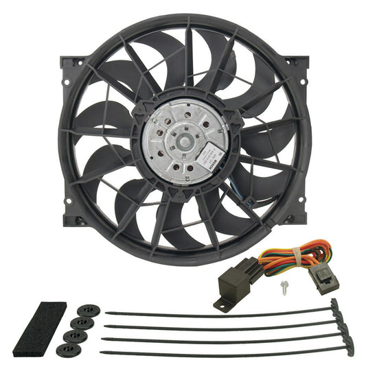 Derale 12" High Output RAD Fan Single Pusher