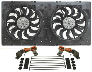 Derale 12" Dual High Output RAD Fans Puller