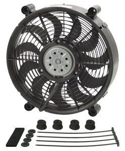 Derale 12" High Output Single RAD Pusher/Puller Fan w/Standard Mount Kit
