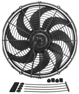 Derale 16" Dyno-Cool Curved Blade Electric Fan