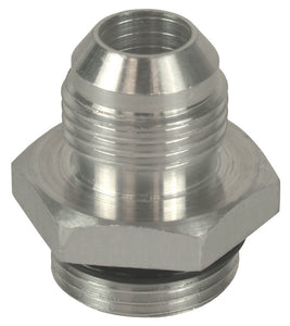 Derale Aluminum Cooler/Adapter Fitting -8AN x 5/8"-18 O-ring