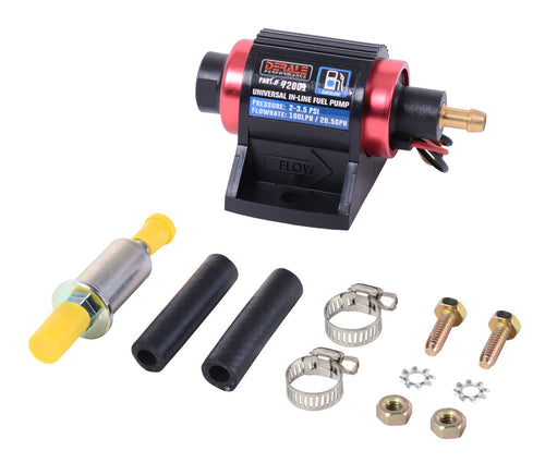 Derale Universal Inline Fuel Pump Kit - Gasoline - 2-3.5 PSI