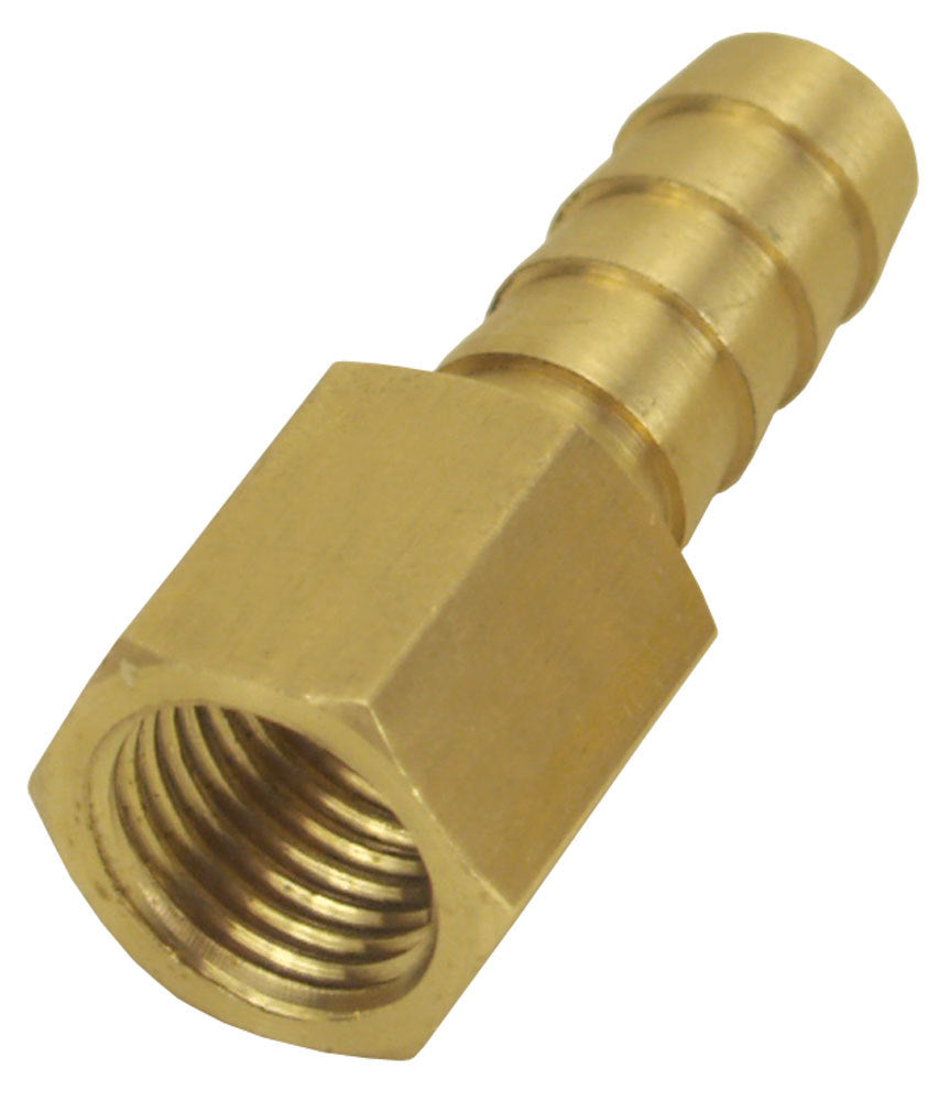 Derale Straight 1/4'' NPT Female x 3/8'' Barb Fitting