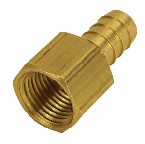 Derale Straight 1/2'' NPT Female x 1/2'' Barb Fitting