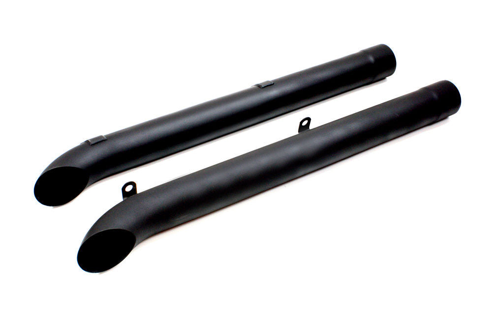 Doug's Headers Side Pipes - Black (Pair) D930-B