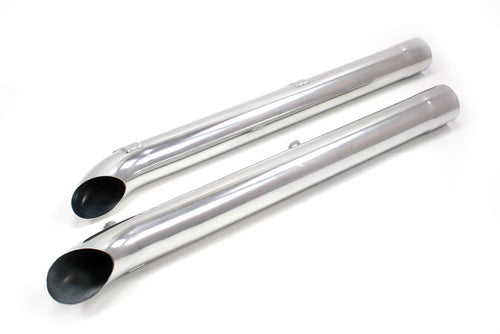 Doug's Headers Side Pipes - Silver (Pair) D930