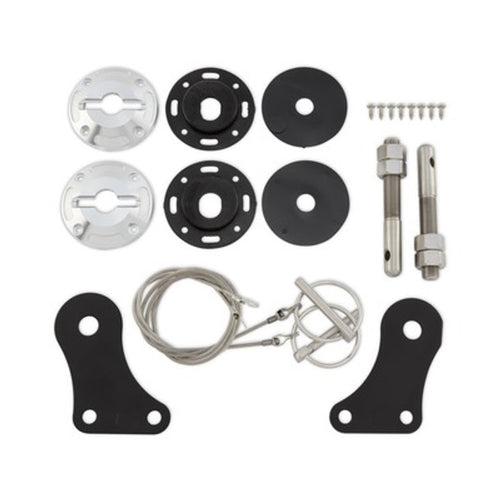 Drake Muscle Cars Hood Pin Kit Billet 05-09 Mustang 899